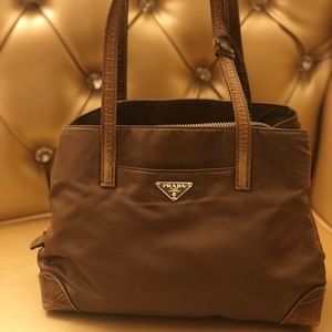 DISCOUNTED 💯 AUTHENTIC PRADA RARE Bag with CROCODILE